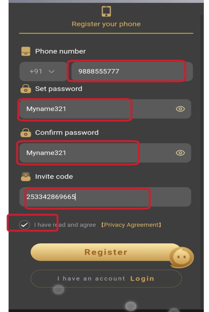 tpplay Register/Login