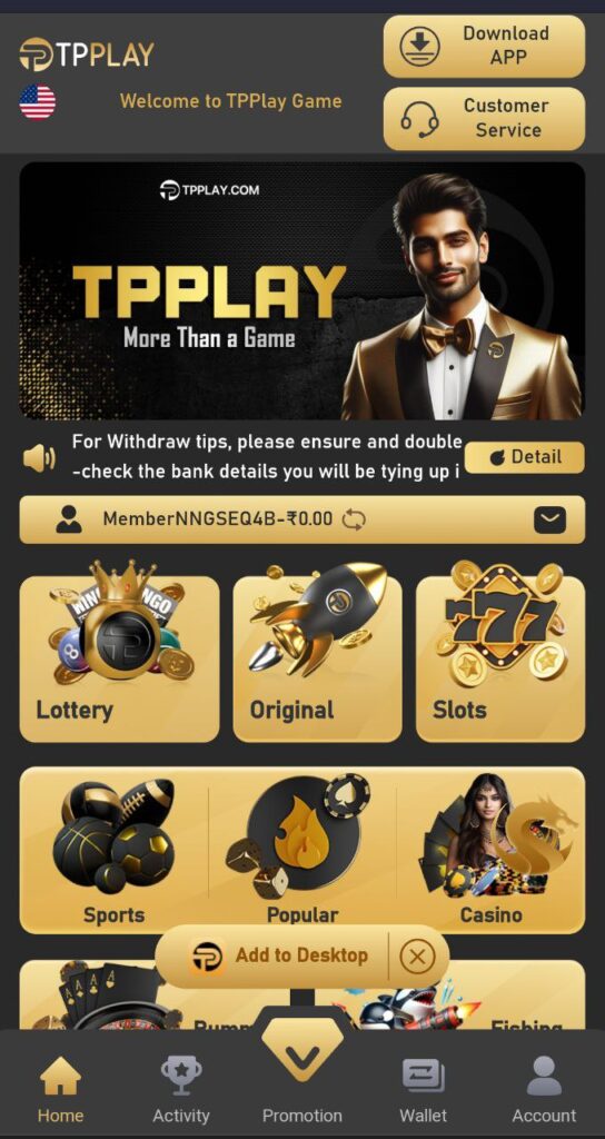 Why Tp-play Game is Now Popular in India